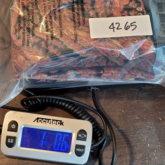 NWT Ario Beaded Pencil Skirt Red Gold Paisley Velvet Womens L Boho Maximalist - Picture 11 of 11